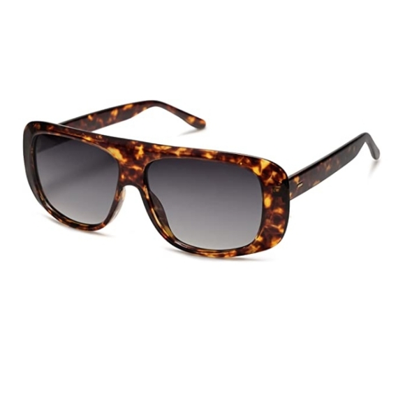 New Retro Oversized Square Polarized Sunglasses Vintage Shades Large - Picture 6 of 7